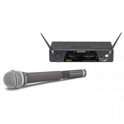 Ручная микрофонная радисистема с микрофоном Q7, канал E2 SAMSON Handheld Mic System AX1/CR77 + Q7 Mic CH E2