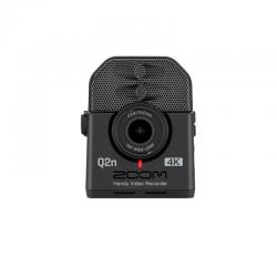 Универсальная 4K камера со стереомикрофонами для композиторов и музыкантов, чёрная ZOOM Q2n-4K