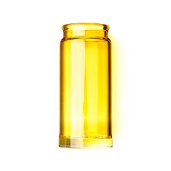 Слайд стеклянный в виде бутылочки, желтый, 12-12,5 Ring DUNLOP 278 Yellow Blues Bottle Regular Large