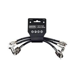 Набор патч-кабелей, плоские угловые TS-TS, 3 шт (возможна продажа поштучно) MXR 3PDCP06 Patch Cable