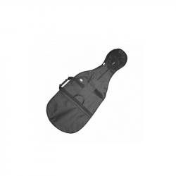 Чехол для виолончели 1/4, поролон 5 мм, искусственный войлок, подкладка,  молния снизу, карманы для смычков и нот,  можно носить как рюкзак AMC-MUSIC Влн1/4-1