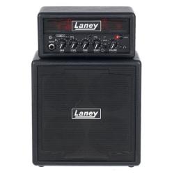 Батарейный гитарный мини стек IRONHEART (усилитель 2х6 вт+ колонка 4х3``), питание 6хАА или адаптер,... LANEY MINISTACK-B-IRON
