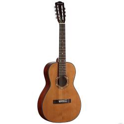 Акустическая гитара, фолк 7 струнная, верхняя дека - кедр, нижняя и обечайка - красное дерево, гриф - нато, накладка - палисандр MARTINEZ FAW-705-7